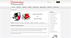 Desktop Screenshot of innovativesystem.net