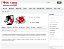 Tablet Screenshot of innovativesystem.net